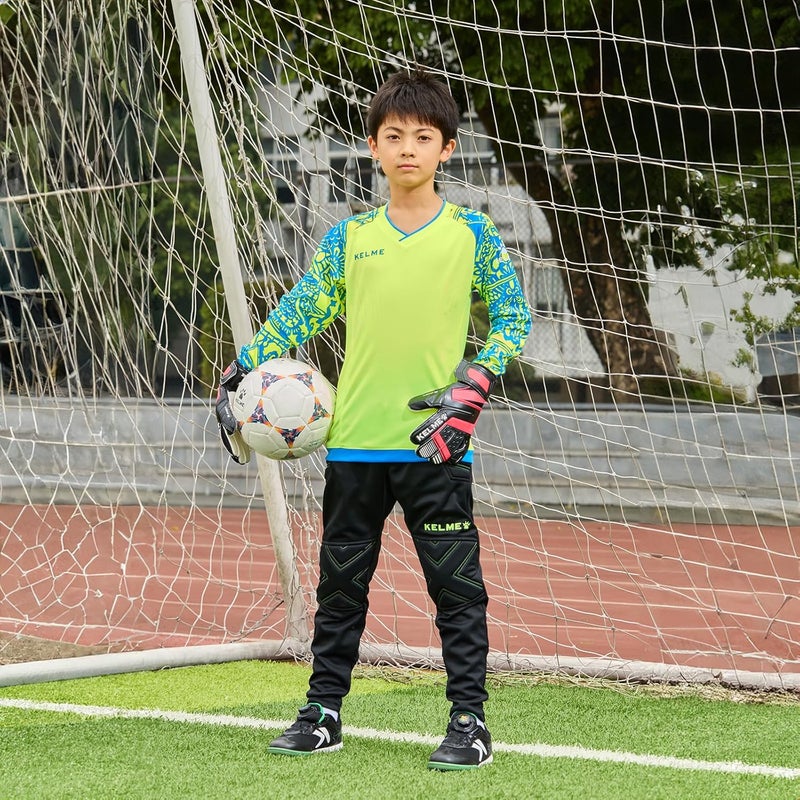 KELME Men's Soccer Goalkeeper Padded Sport Pants Knee Protection - Image 4